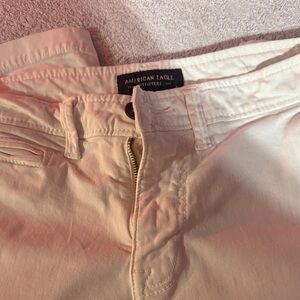 American Eagle Classic Cream Trousers